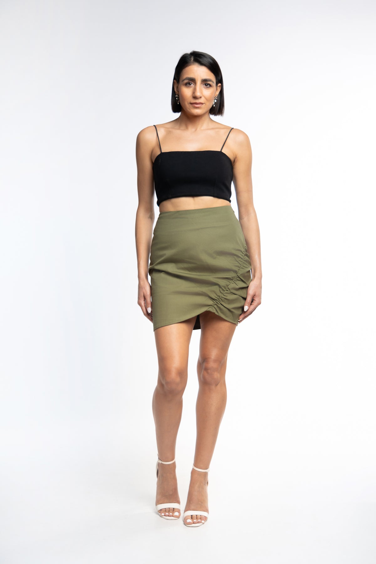 Ruched Skirt